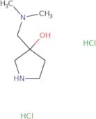 3-[(Dimethylamino)methyl]pyrrolidin-3-ol dihydrochloride