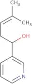 4-Methyl-1-(pyridin-3-yl)pent-3-en-1-ol