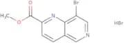 Methyl 8-bromo-1,6-naphthyridine-2-carboxylate hydrobromide