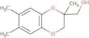(2,6,7-Trimethyl-2,3-dihydro-1,4-benzodioxin-2-yl)methanol