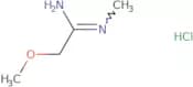 2-Methoxy-N-methylethanimidamide hydrochloride