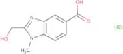 2-(Hydroxymethyl)-1-methyl-1H-1,3-benzodiazole-5-carboxylic acid hydrochloride