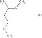 3-Methoxy-N-methylpropanimidamide hydrochloride