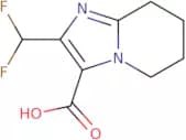 2-(Difluoromethyl)-5H,6H,7H,8H-imidazo[1,2-a]pyridine-3-carboxylic acid
