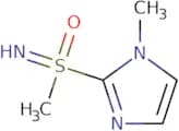 Imino(methyl)(1-methyl-1H-imidazol-2-yl)-λ6-sulfanone