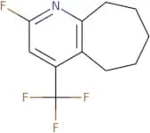2-Fluoro-4-(trifluoromethyl)-5H,6H,7H,8H,9H-cyclohepta[b]pyridine