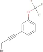 1-(3-Bromoprop-1-yn-1-yl)-3-(trifluoromethoxy)benzene