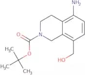 tert-Butyl 5-amino-8-(hydroxymethyl)-1,2,3,4-tetrahydroisoquinoline-2-carboxylate