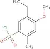 5-Ethyl-4-methoxy-2-methylbenzene-1-sulfonyl chloride