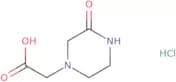 2-(3-Oxopiperazin-1-yl)acetic acid hydrochloride