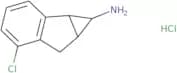 5-Chloro-1H,1aH,6H,6aH-cyclopropa[A]inden-1-amine hydrochloride