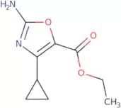 Ethyl 2-amino-4-cyclopropyl-1,3-oxazole-5-carboxylate
