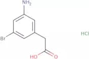 2-(3-Amino-5-bromophenyl)acetic acid hydrochloride