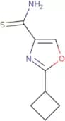 2-Cyclobutyl-1,3-oxazole-4-carbothioamide