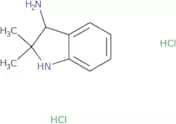 2,2-Dimethyl-2,3-dihydro-1H-indol-3-amine dihydrochloride