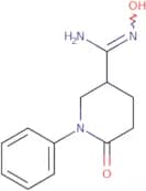 N'-Hydroxy-6-oxo-1-phenylpiperidine-3-carboximidamide