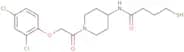 N-[1-[2-(2,4-Dichlorophenoxy)acetyl]-4-piperidinyl]-4-mercapto-butanamide