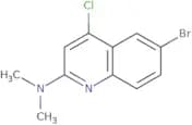 6-Bromo-4-chloro-N,N-dimethylquinolin-2-amine