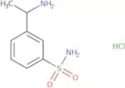 3-(1-Aminoethyl)benzene-1-sulfonamide hydrochloride