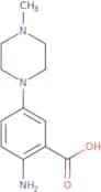 2-Amino-5-(4-methylpiperazin-1-yl)benzoic acid