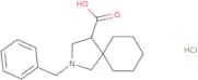 2-Benzyl-2-azaspiro[4.5]decane-4-carboxylic acid hydrochloride