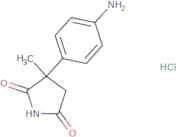 3-(4-Aminophenyl)-3-methylpyrrolidine-2,5-dione hydrochloride