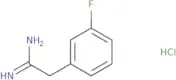 2-(3-Fluorophenyl)ethanimidamide hydrochloride