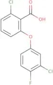 2-Chloro-6-(3-chloro-4-fluorophenoxy)benzoic acid