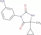 3-(3-Aminophenyl)-5-cyclopropyl-5-methylimidazolidine-2,4-dione