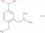 (3-((Dimethylamino)methyl)-4-methoxyphenyl)boronic acid hydrochloride