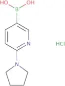 [6-(Pyrrolidin-1-yl)pyridin-3-yl]boronic acid hydrochloride