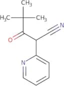 4,4-Dimethyl-3-oxo-2-(pyridin-2-yl)pentanenitrile