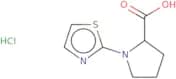 1-(1,3-Thiazol-2-yl)pyrrolidine-2-carboxylic acid hydrochloride