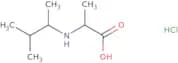 2-[(3-Methylbutan-2-yl)amino]propanoic acid hydrochloride