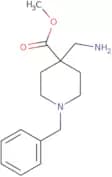 Methyl 4-(aminomethyl)-1-benzylpiperidine-4-carboxylate