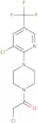 2-Chloro-1-{4-[3-chloro-5-(trifluoromethyl)-2-pyridinyl]piperazino}-1-ethanone