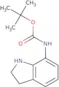 (2,3-Dihydro-1H-indol-7-yl)-carbamic acid tert-butyl ester