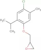 2-[4-Chloro-5-methyl-2-(propan-2-yl)phenoxymethyl]oxirane