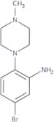 5-Bromo-2-(4-methyl-1-piperazinyl)aniline