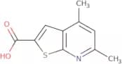 4,6-Dimethylthieno[2,3-b]pyridine-2-carboxylic acid