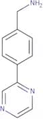 [4-(Pyrazin-2-yl)phenyl]methanamine