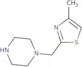 1-[(4-Methyl-1,3-thiazol-2-yl)methyl]piperazine