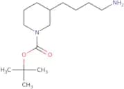 tert-Butyl 3-(4-aminobutyl)piperidine-1-carboxylate