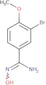 3-Bromo-N'-hydroxy-4-methoxybenzene-1-carboximidamide