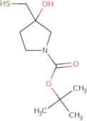 tert-Butyl 3-hydroxy-3-(sulfanylmethyl)pyrrolidine-1-carboxylate