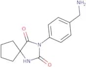 3-[4-(Aminomethyl)phenyl]-1,3-diazaspiro[4.4]nonane-2,4-dione