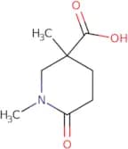 1,3-Dimethyl-6-oxopiperidine-3-carboxylic acid
