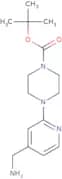 tert-Butyl 4-[4-(aminomethyl)pyridin-2-yl]piperazine-1-carboxylate