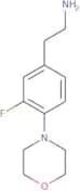 2-[3-Fluoro-4-(morpholin-4-yl)phenyl]ethan-1-amine