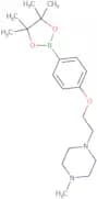 1-Methyl-4-{2-[4-(tetramethyl-1,3,2-dioxaborolan-2-yl)phenoxy]ethyl}piperazine